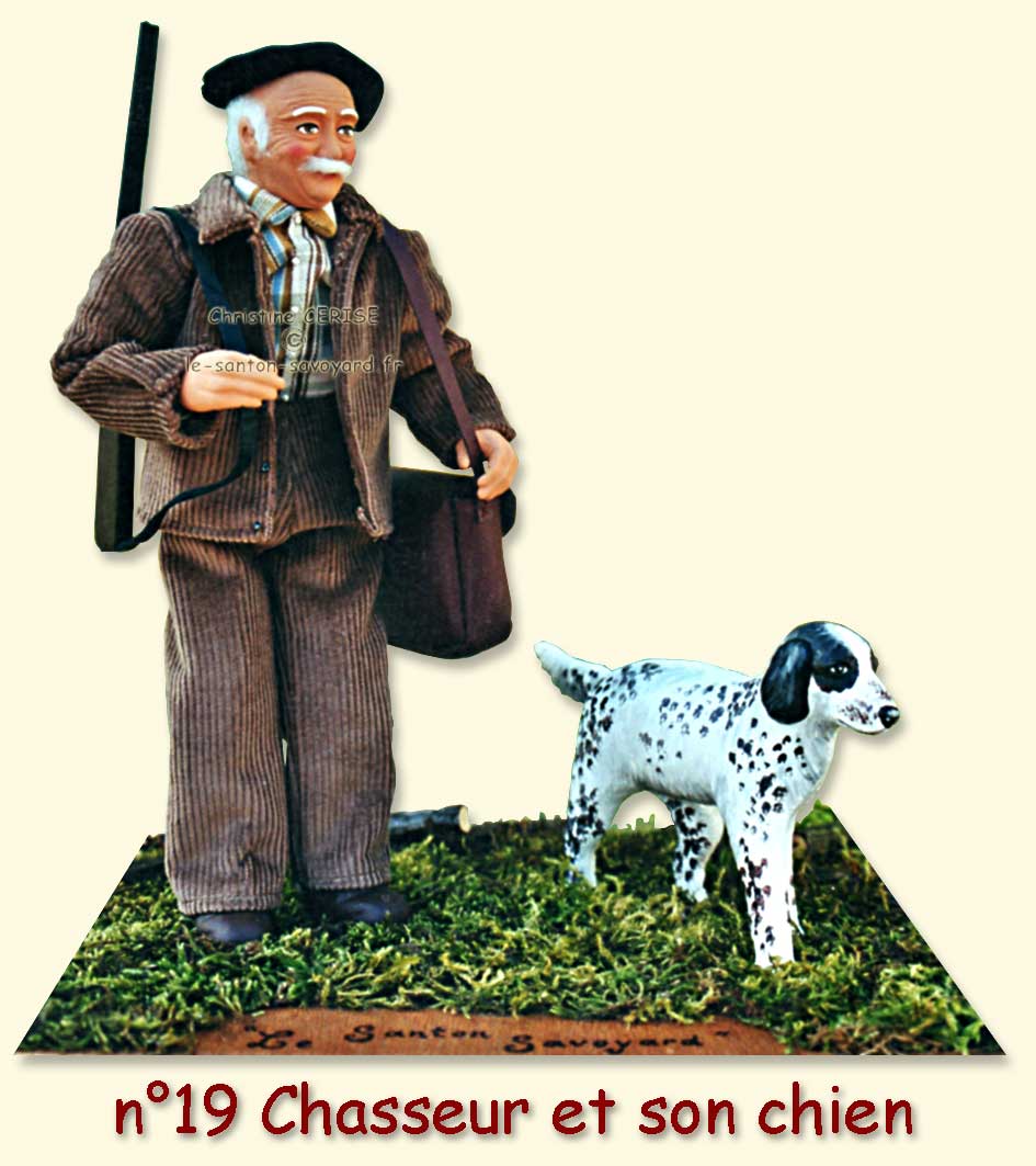 N°19 Chasseur et son chien